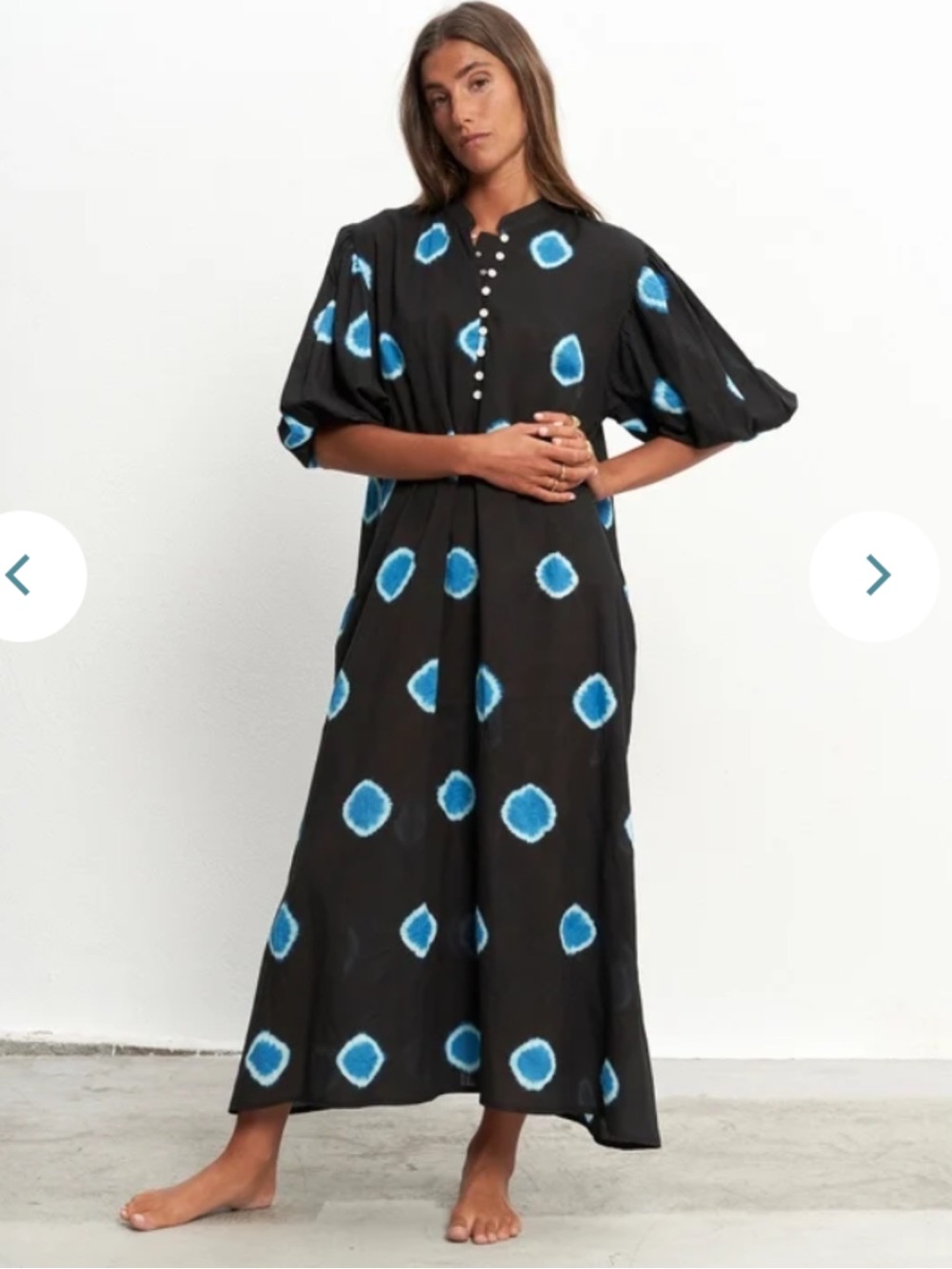 Par & Escala 100 percent cotton josefa dress